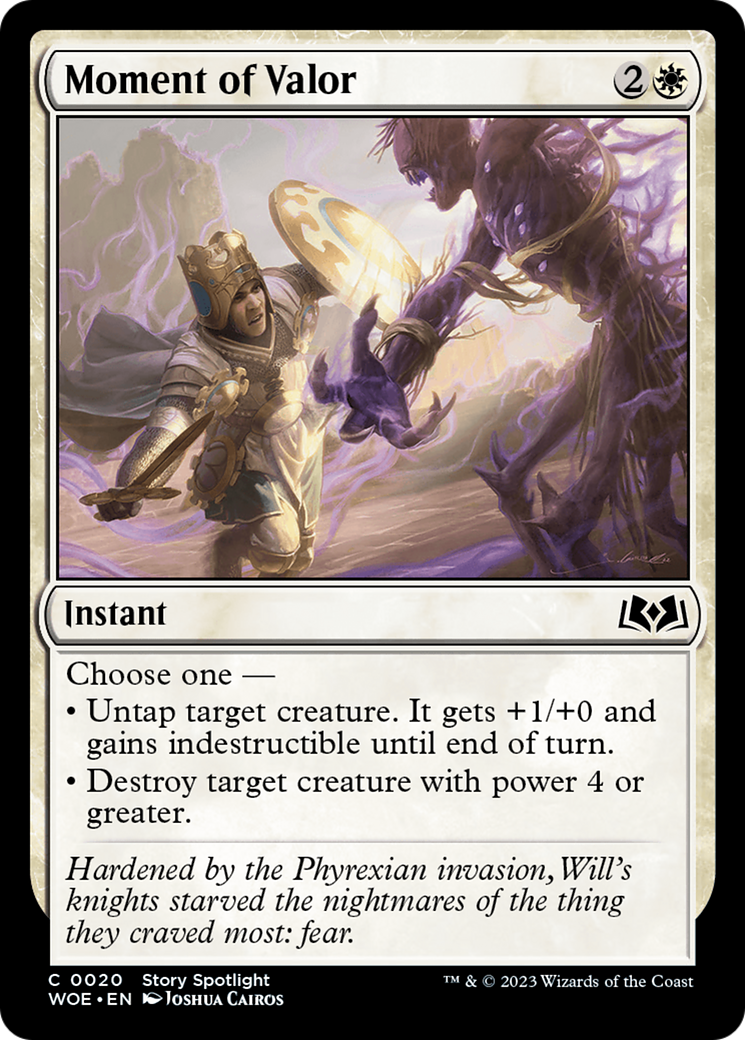 Moment of Valor [Wilds of Eldraine] | Local Legends