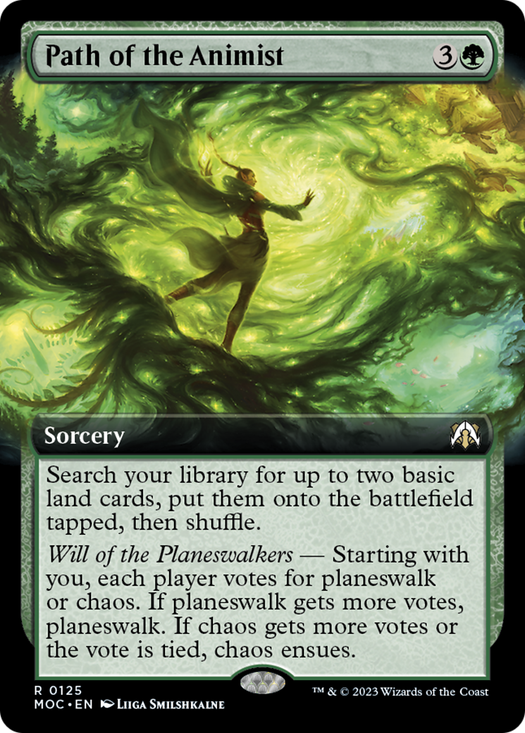 Path of the Animist (Extended Art) [March of the Machine Commander] | Local Legends