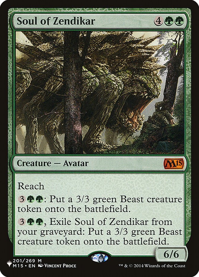 Soul of Zendikar [The List] | Local Legends