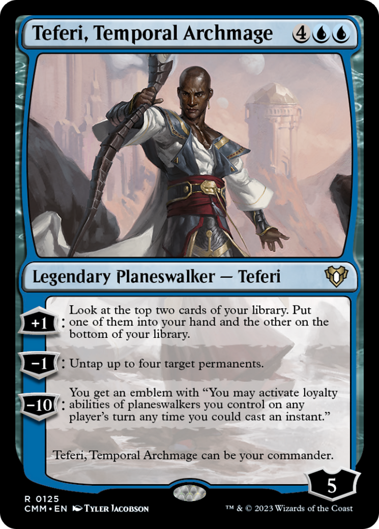 Teferi, Temporal Archmage [Commander Masters] | Local Legends