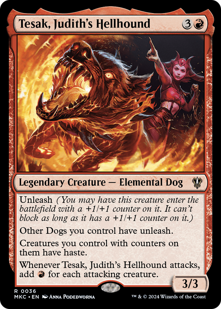 Tesak, Judith's Hellhound [Murders at Karlov Manor Commander] | Local Legends