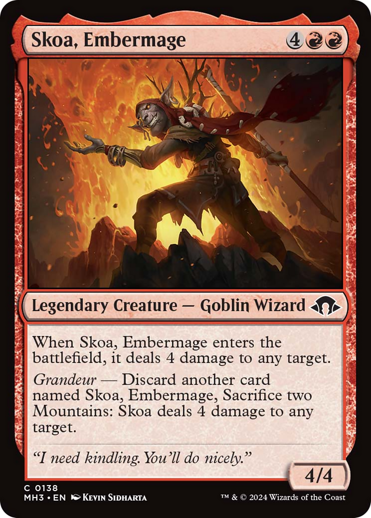 Skoa, Embermage [Modern Horizons 3] | Local Legends