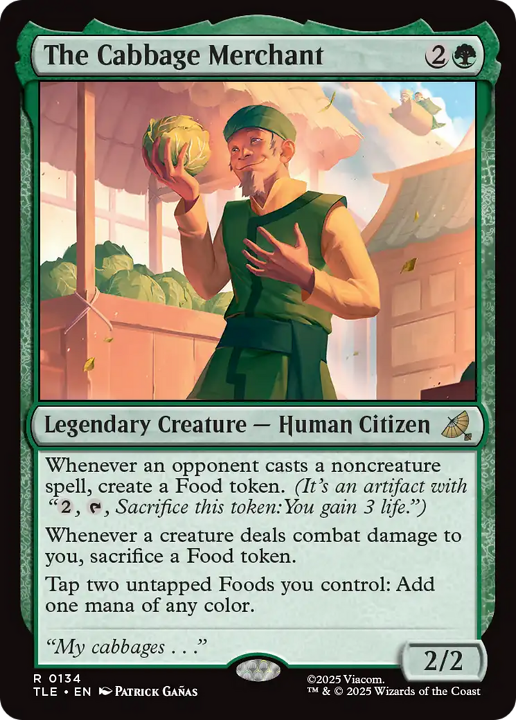The Cabbage Merchant [Avatar: The Last Airbender: Eternal-Legal] | Local Legends