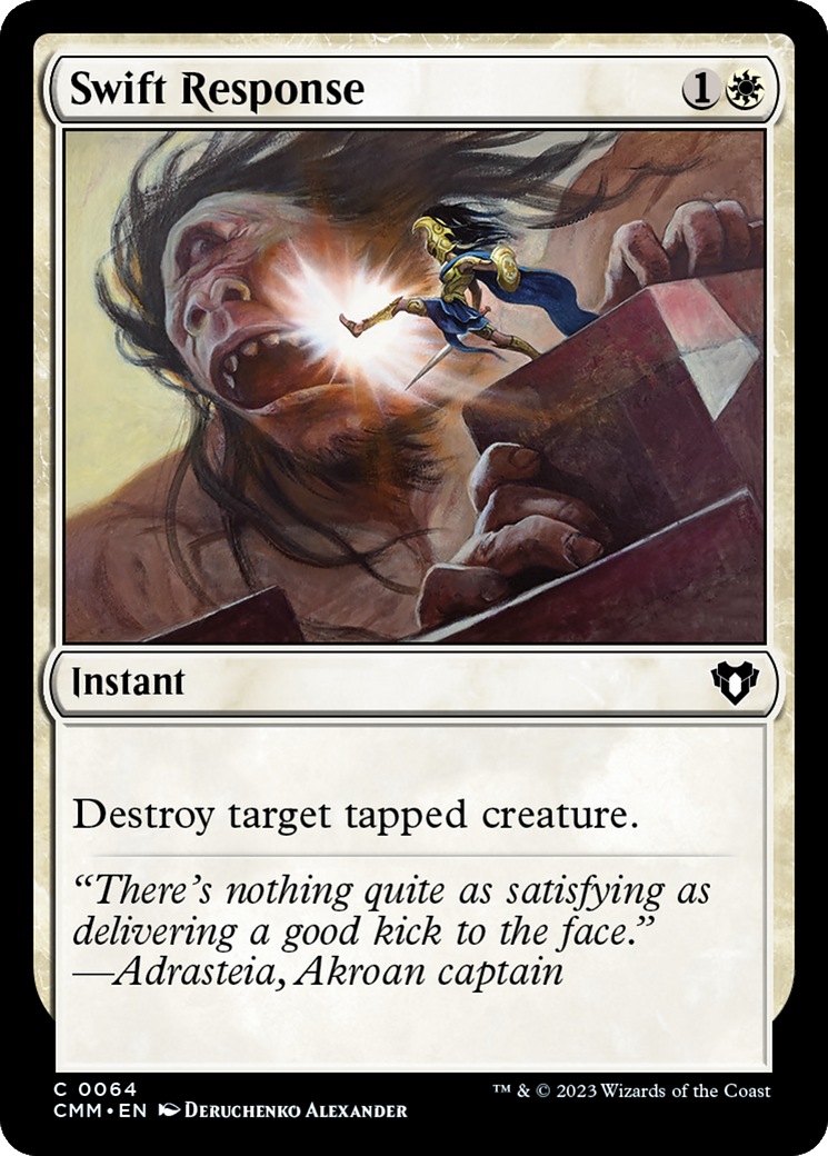 Swift Response [Commander Masters] | Local Legends