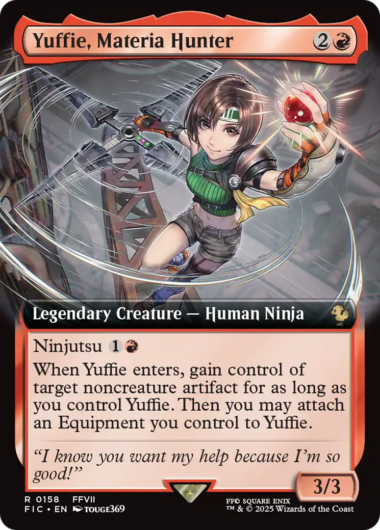 Yuffie, Materia Hunter (Extended Art) [FINAL FANTASY Commander] | Local Legends