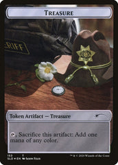 Treasure // Walker (148) Double-Sided Token [Secret Lair Drop Series] | Golgari Games