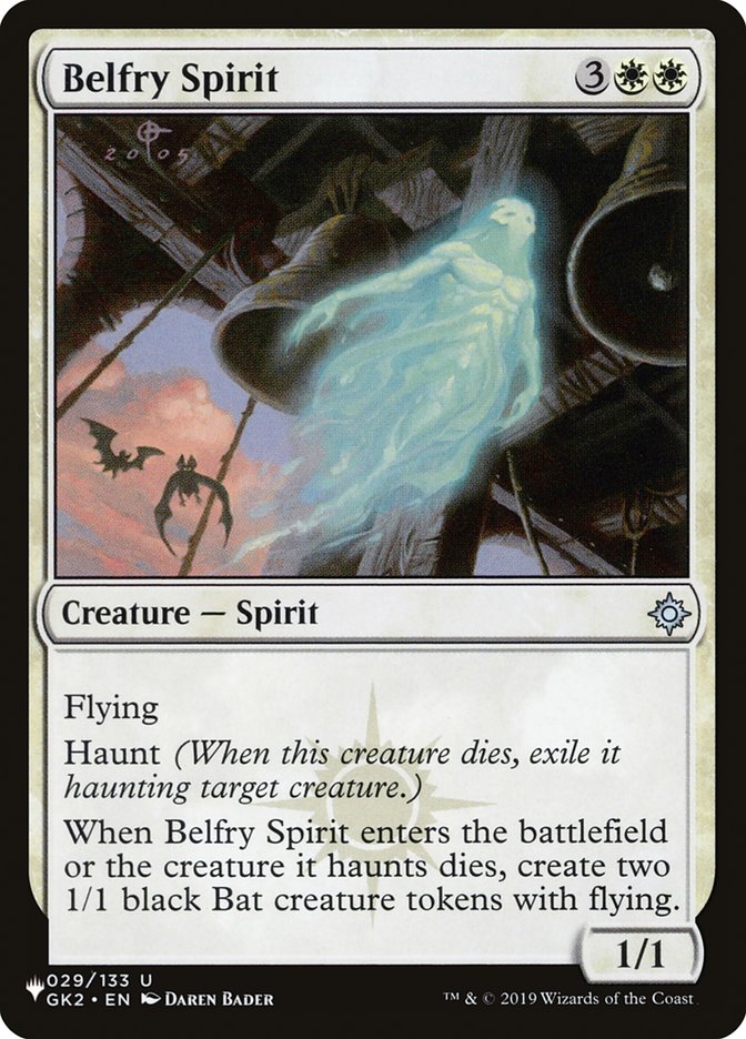 Belfry Spirit [The List] | Local Legends