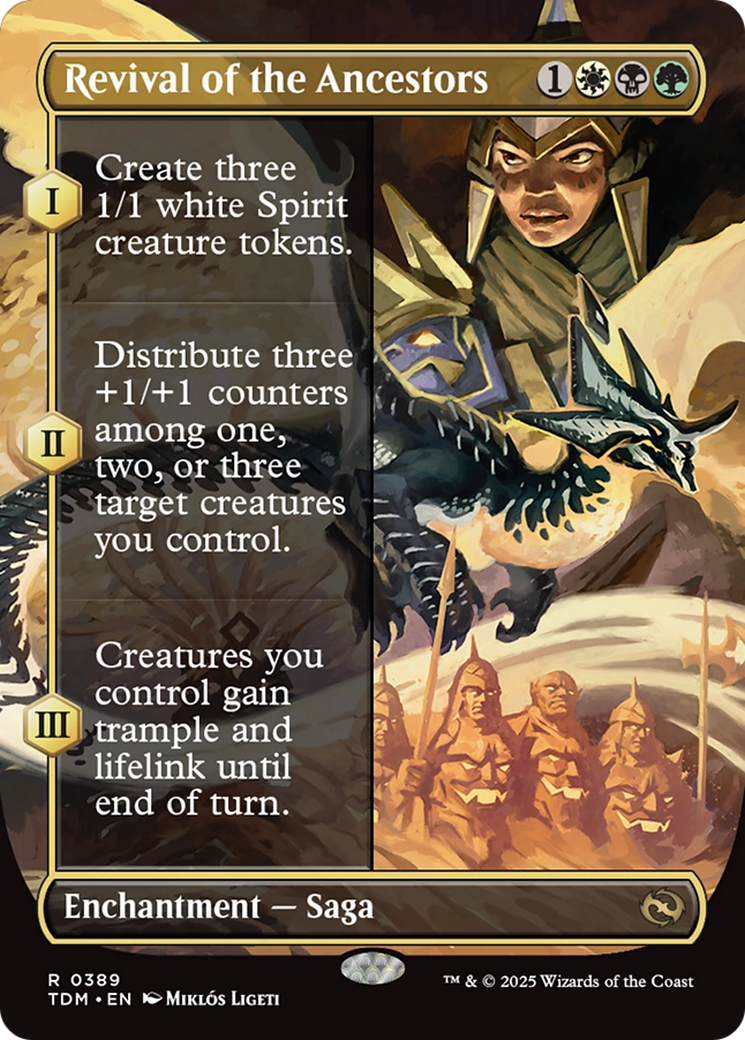 Revival of the Ancestors (Borderless) [Tarkir: Dragonstorm] | Local Legends