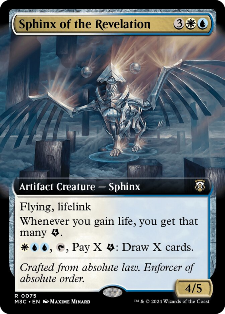 Sphinx of the Revelation (Extended Art) [Modern Horizons 3 Commander] | Local Legends