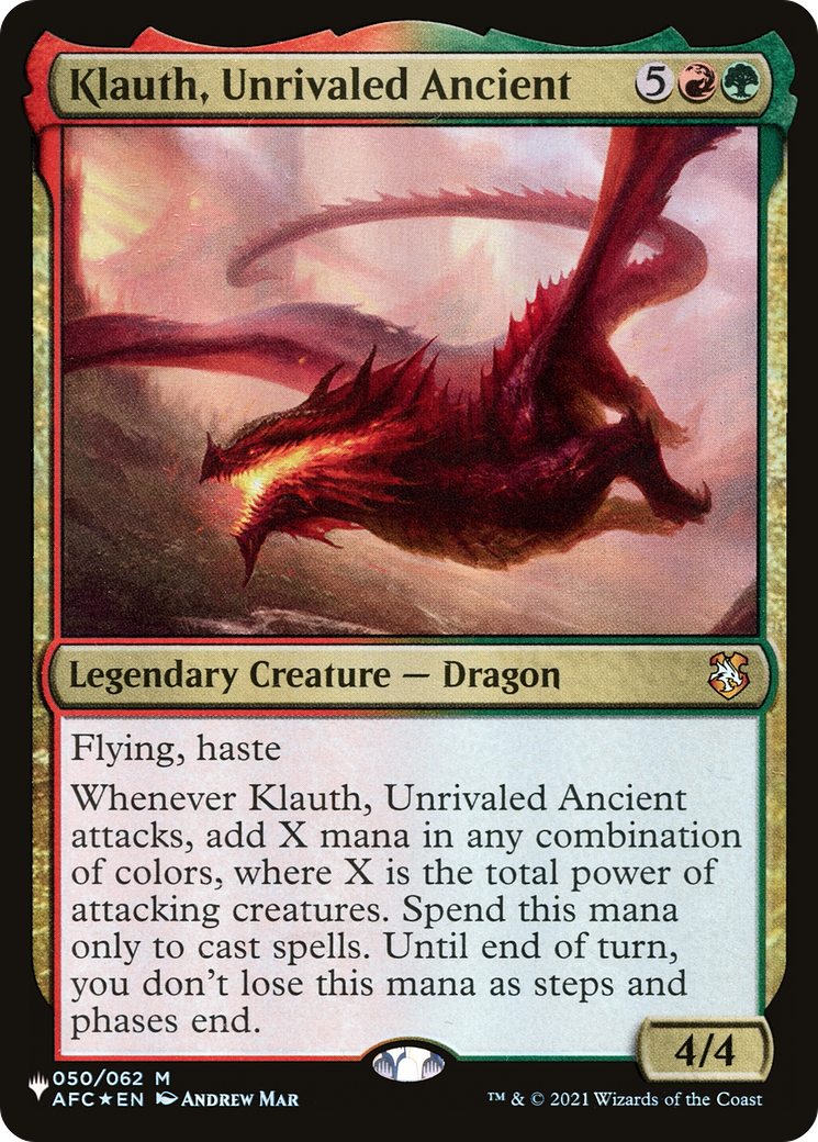 Klauth, Unrivaled Ancient [The List] | Local Legends