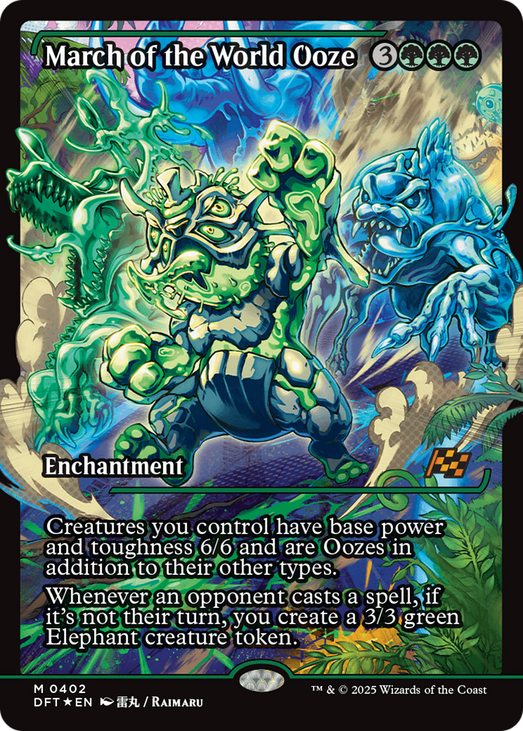March of the World Ooze (Showcase) [Aetherdrift] | Local Legends