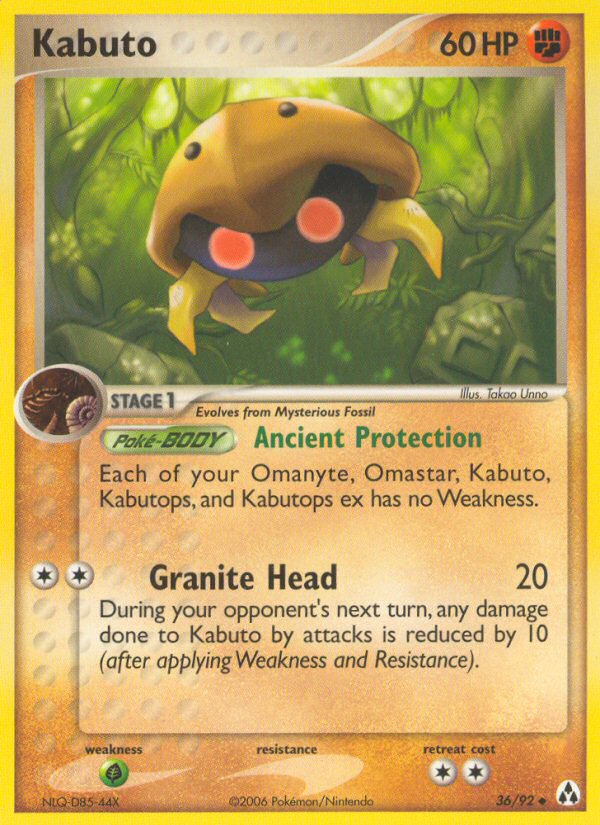Kabuto (36/92) [EX: Legend Maker] | Local Legends