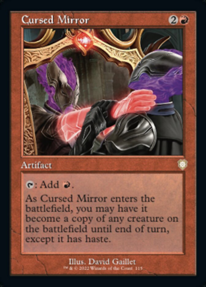 Cursed Mirror (Retro) [The Brothers' War Commander] | Local Legends