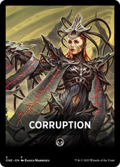 Corruption Theme Card [Phyrexia: All Will Be One Tokens] | Local Legends