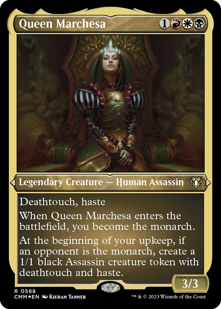 Queen Marchesa (Foil Etched) [Commander Masters] | Local Legends