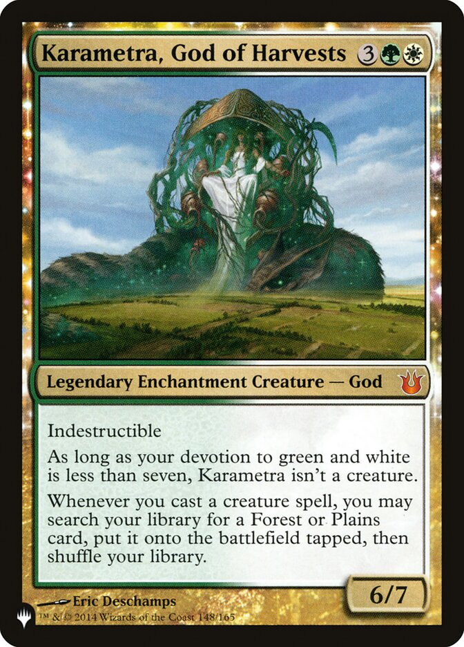 Karametra, God of Harvests [The List] | Golgari Games