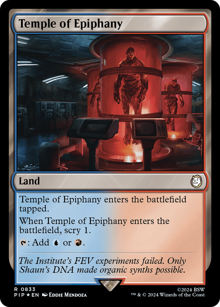 Temple of Epiphany (Surge Foil) [Fallout] | Local Legends