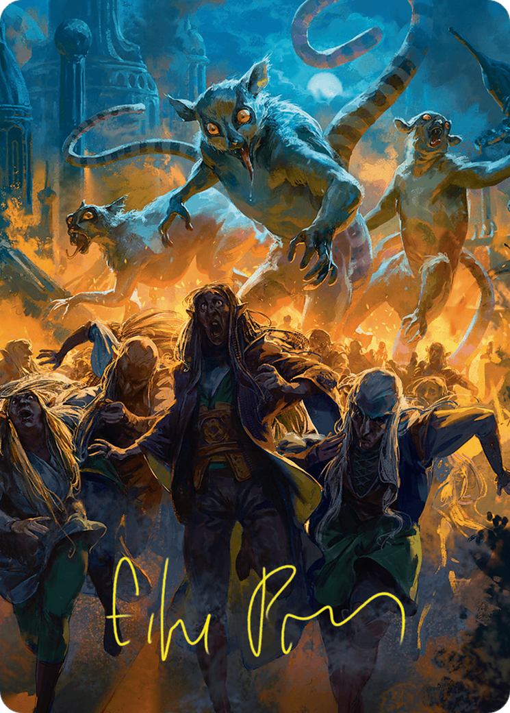 Preposterous Proportions Art Card (43/54) (Gold-Stamped Signature) [Foundations Art Series] | Local Legends