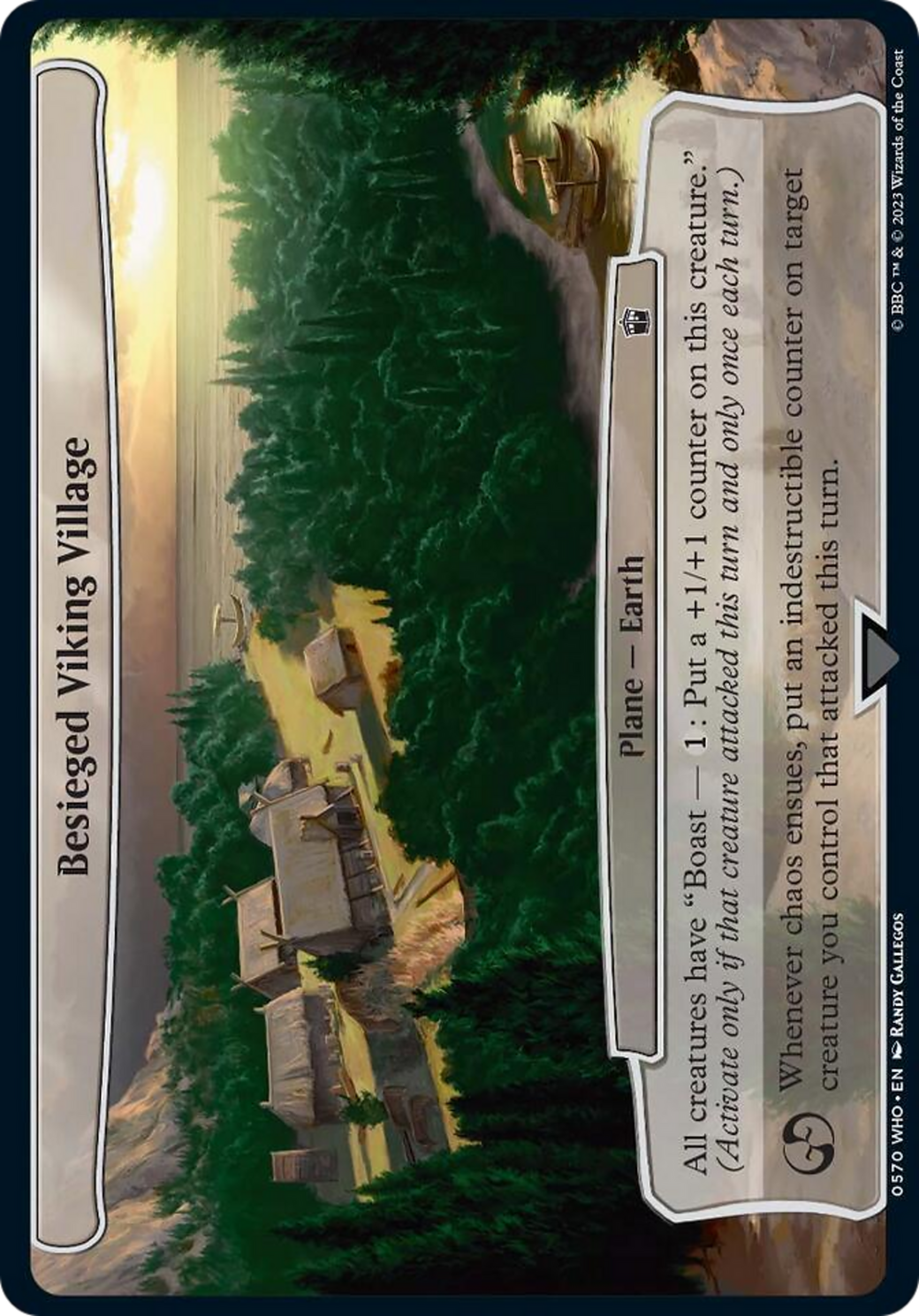 Besieged Viking Village [Doctor Who] | Local Legends