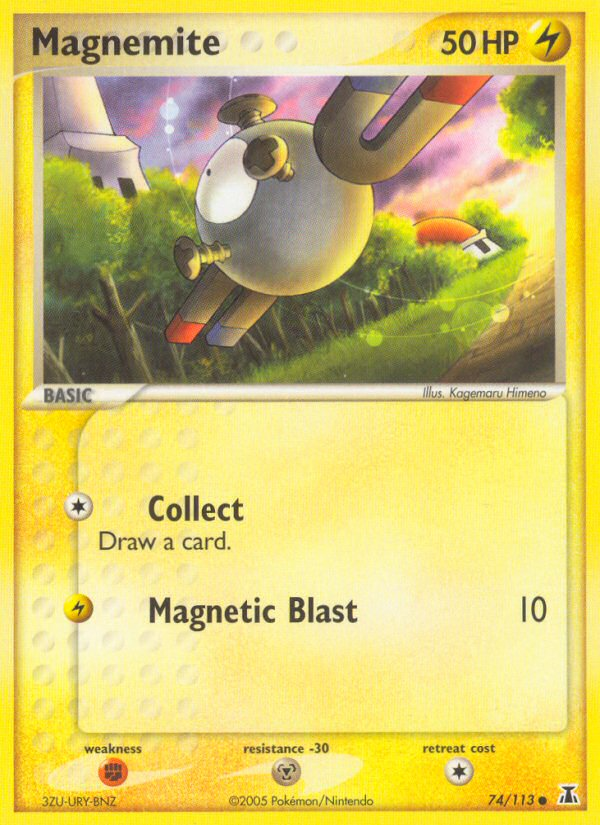 Magnemite (74/113) [EX: Delta Species] | Local Legends