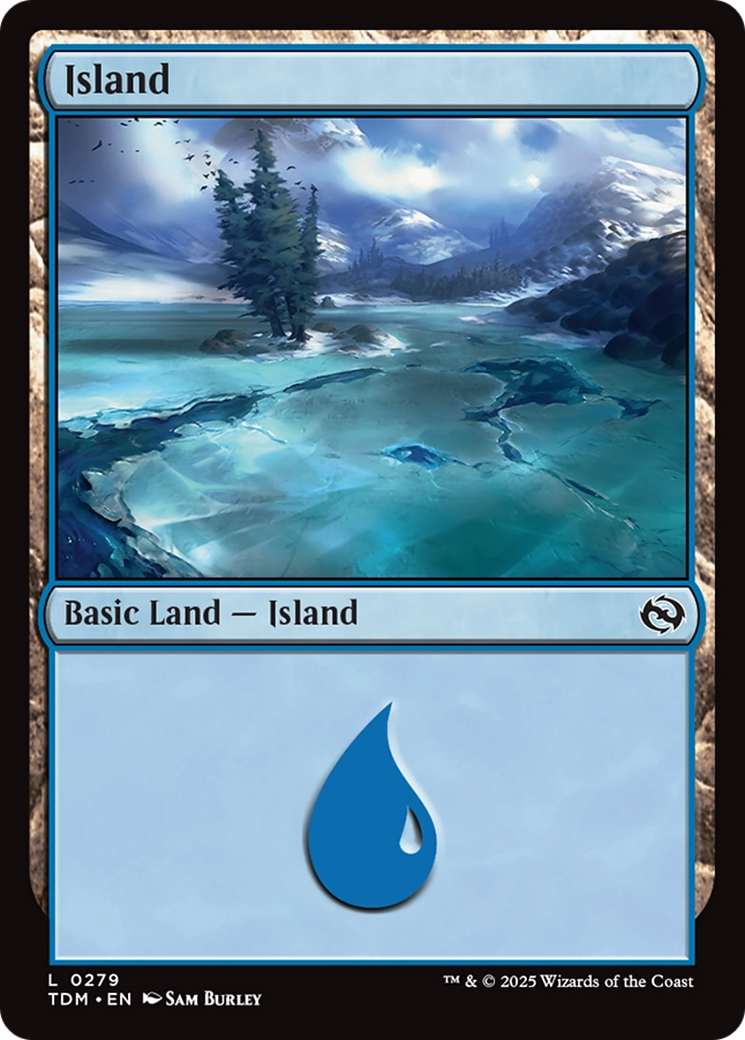 Island (0279) [Tarkir: Dragonstorm] | Local Legends