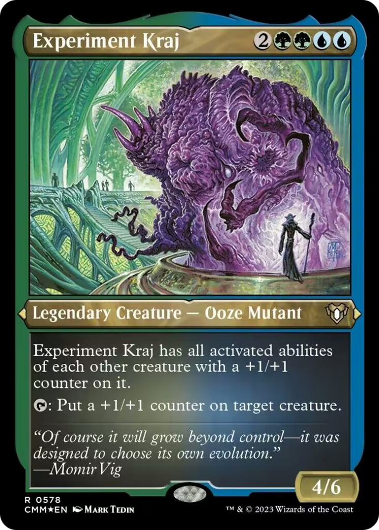 Experiment Kraj (Foil Etched) [Commander Masters] | Local Legends