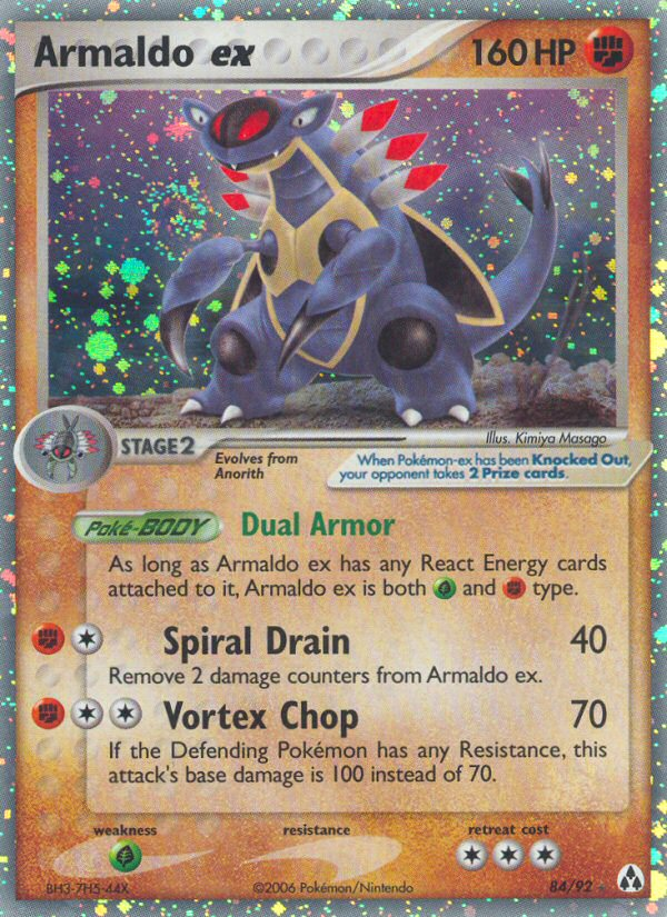 Armaldo ex (84/92) [EX: Legend Maker] | Local Legends
