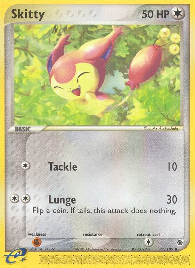 Skitty (71/109) [EX: Ruby & Sapphire] | Golgari Games