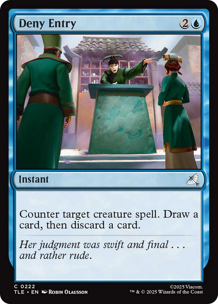 Deny Entry [Avatar: The Last Airbender: Eternal-Legal] | Local Legends