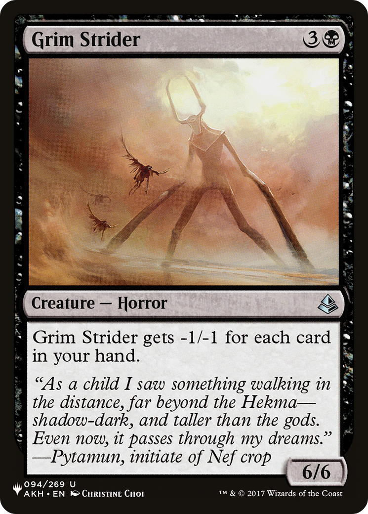 Grim Strider [The List] | Local Legends