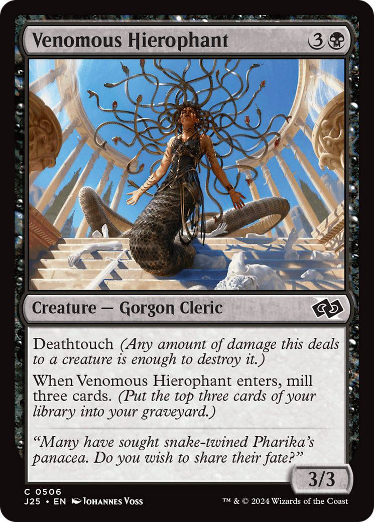 Venomous Hierophant [Foundations Jumpstart] | Local Legends