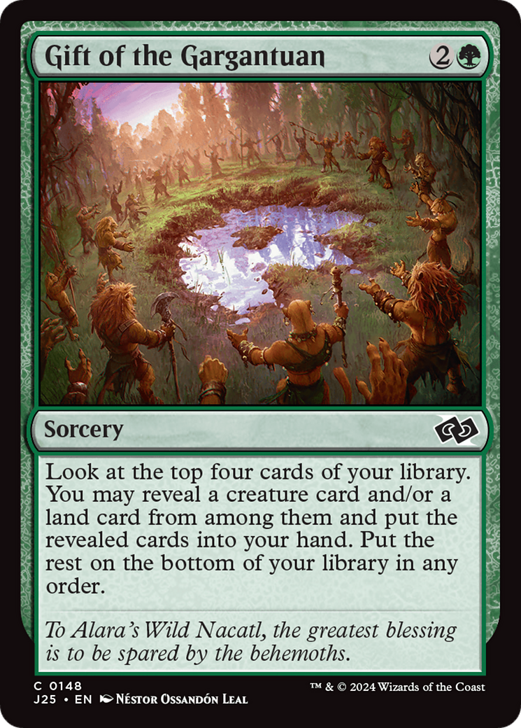 Gift of the Gargantuan [Foundations Jumpstart] | Local Legends