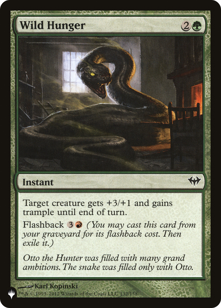 Wild Hunger [The List] | Local Legends