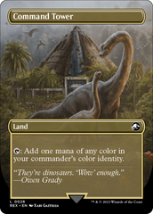 Command Tower // Command Tower (Borderless) [Jurassic World Collection] | Local Legends