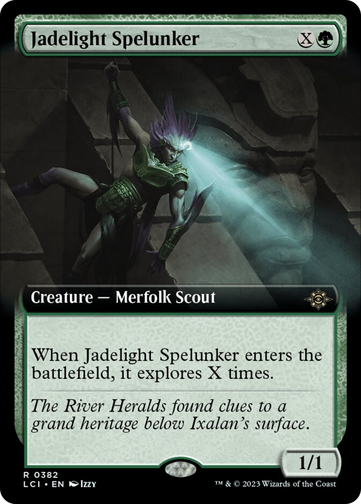 Jadelight Spelunker (Extended Art) [The Lost Caverns of Ixalan] | Golgari Games