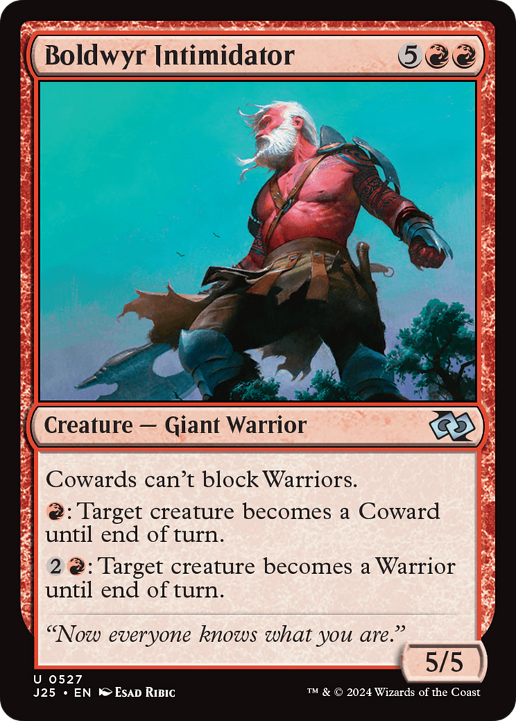 Boldwyr Intimidator [Foundations Jumpstart] | Local Legends