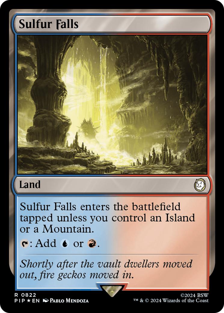 Sulfur Falls (Surge Foil) [Fallout] | Local Legends
