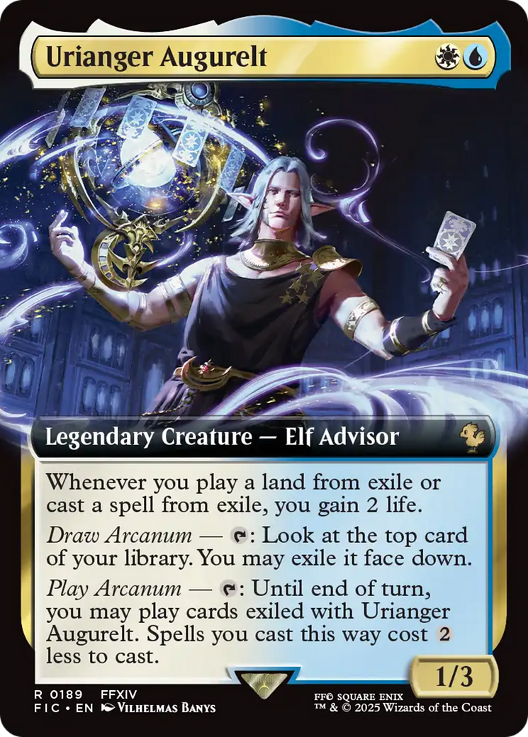 Urianger Augurelt (Extended Art) [FINAL FANTASY Commander] | Local Legends