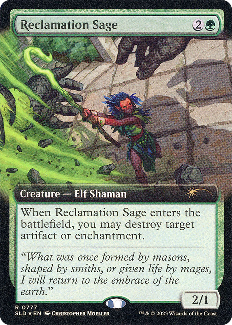 Reclamation Sage (Extended Art) [Secret Lair Drop Series] | Local Legends