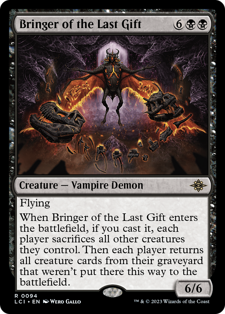 Bringer of the Last Gift [The Lost Caverns of Ixalan] | Golgari Games