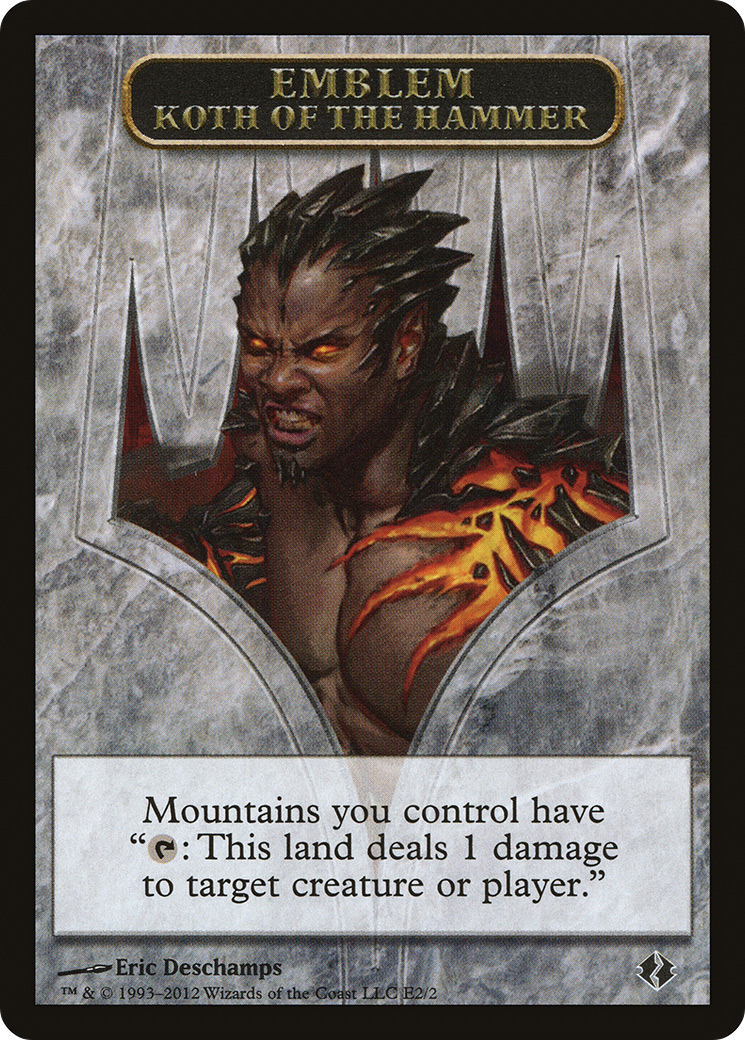 Gaia's Dark Hammer - Colossus Hammer (Rainbow Foil) [Secret Lair Drop Series] | Local Legends