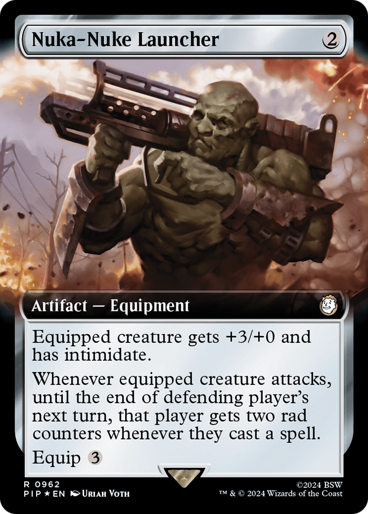 Nuka-Nuke Launcher (Extended Art) (Surge Foil) [Fallout] | Local Legends