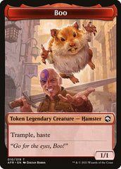 Dog Illusion // Boo Double-Sided Token [Dungeons & Dragons: Adventures in the Forgotten Realms Tokens] | Local Legends
