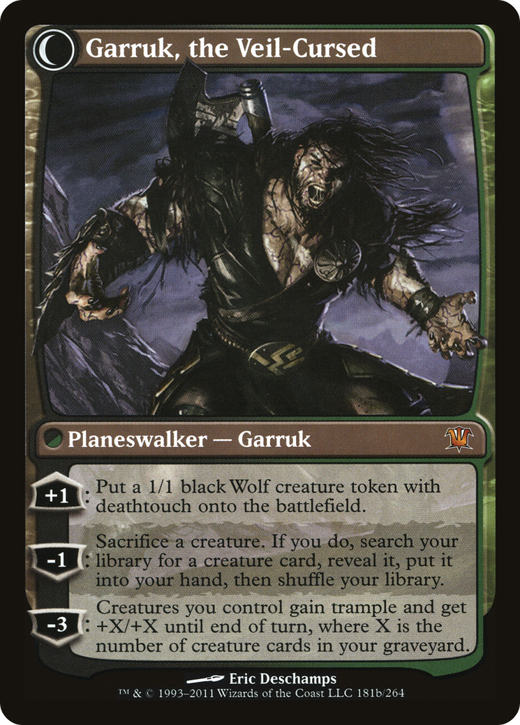 Garruk Relentless // Garruk, the Veil-Cursed [Secret Lair: From Cute to Brute] | Golgari Games