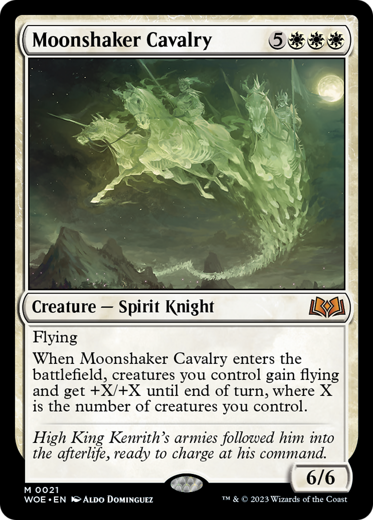 Moonshaker Cavalry [Wilds of Eldraine] | Local Legends