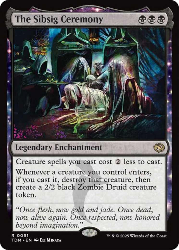 The Sibsig Ceremony [Tarkir: Dragonstorm] | Local Legends