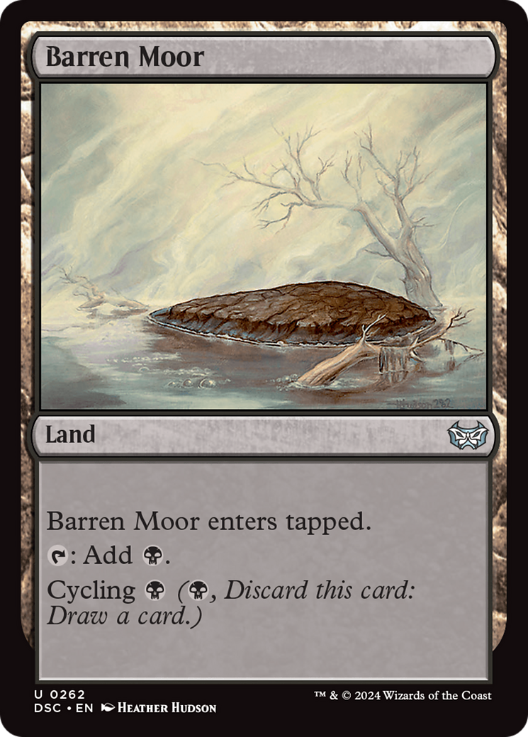 Barren Moor [Duskmourn: House of Horror Commander] | Local Legends