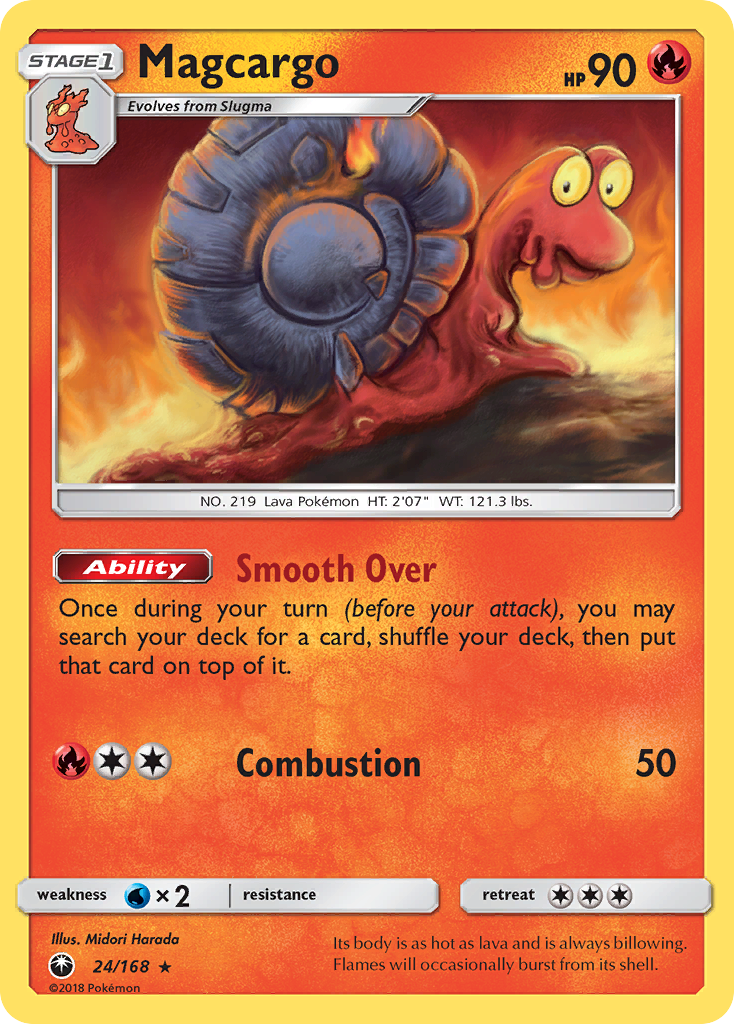 Magcargo (24/168) [Sun & Moon: Celestial Storm] | Local Legends