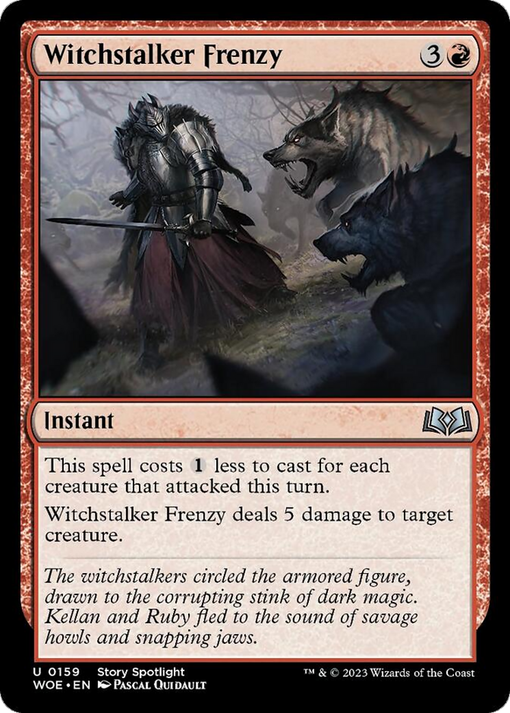 Witchstalker Frenzy [Wilds of Eldraine] | Local Legends
