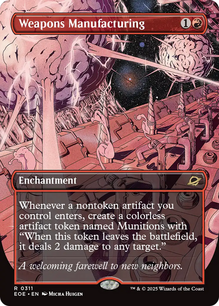 Weapons Manufacturing (Borderless) [Edge of Eternities] | Local Legends
